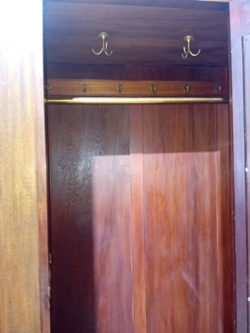 GLASGOW SCHOOL WYLIE LOCHHEAD OF GLASGOW WARDROBE DESIGNED BY E A TAYLOR RARE ARTS CRAFTS WARDROBE - ADDITIONAL PHOTO 14
