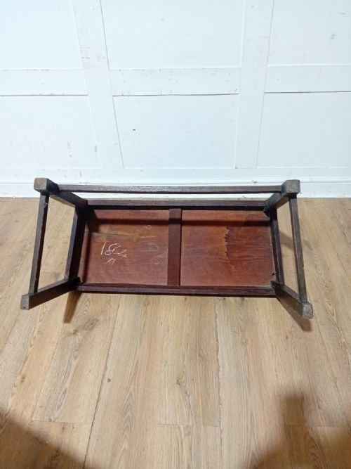 SUPER RARE GEORGE III OAK VERNACULAR OAK DUET CHAIR C177090 - ADDITIONAL PHOTO 12