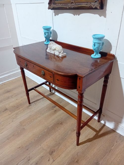 ANTIQUE REGENCY MAHOGANY SIDE TABLE C181120 - ADDITIONAL PHOTO 1