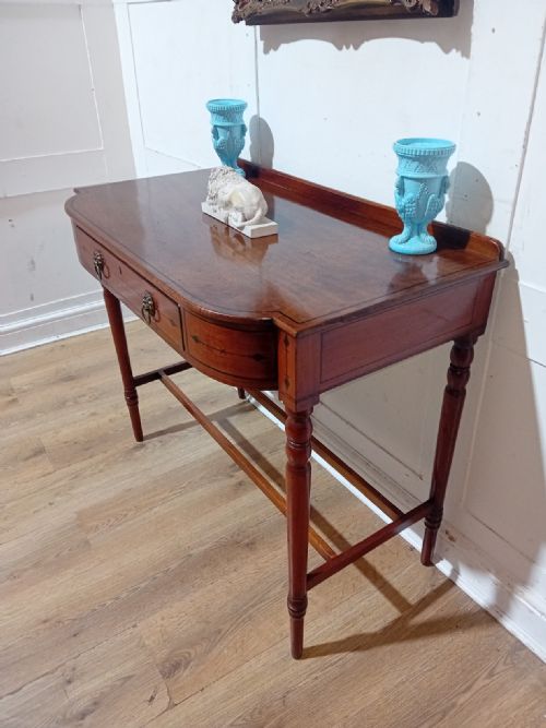 ANTIQUE REGENCY MAHOGANY SIDE TABLE C181120 - ADDITIONAL PHOTO 2