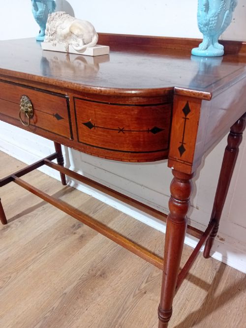ANTIQUE REGENCY MAHOGANY SIDE TABLE C181120 - ADDITIONAL PHOTO 3