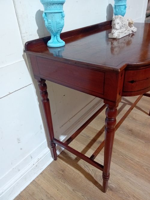 ANTIQUE REGENCY MAHOGANY SIDE TABLE C181120 - ADDITIONAL PHOTO 10