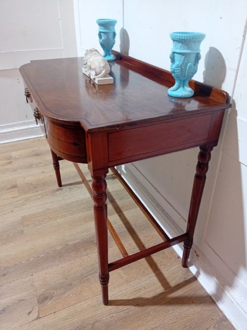 ANTIQUE REGENCY MAHOGANY SIDE TABLE C181120 - ADDITIONAL PHOTO 11
