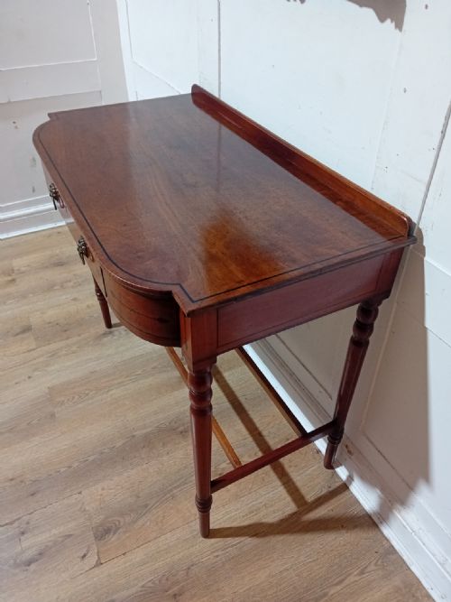 ANTIQUE REGENCY MAHOGANY SIDE TABLE C181120 - ADDITIONAL PHOTO 12
