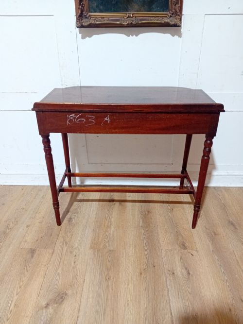ANTIQUE REGENCY MAHOGANY SIDE TABLE C181120 - ADDITIONAL PHOTO 15