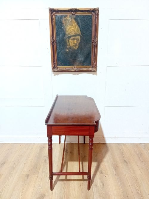 ANTIQUE REGENCY MAHOGANY SIDE TABLE C181120 - ADDITIONAL PHOTO 16