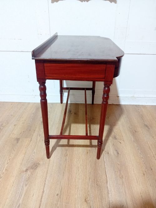 ANTIQUE REGENCY MAHOGANY SIDE TABLE C181120 - ADDITIONAL PHOTO 18