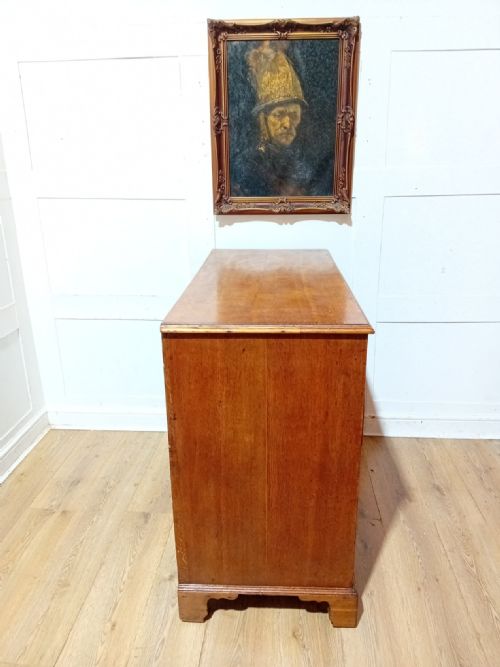 ANTIQUE GEORGE III OAK CHEST OF DRAWERS C176080 - ADDITIONAL PHOTO 14