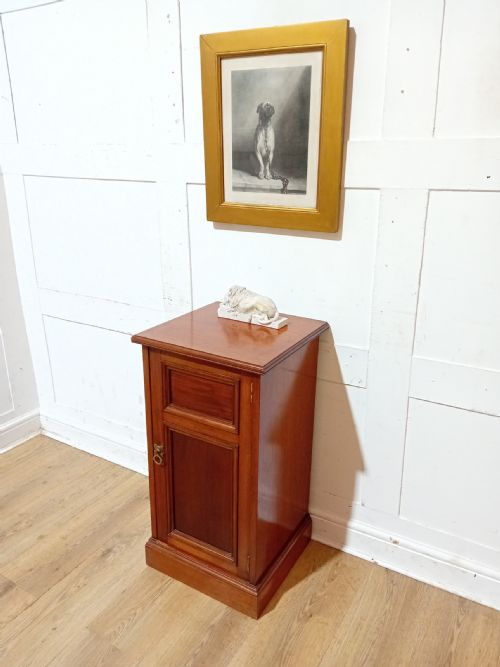 HOWARD SONS MAHOGANY POT CUPBOARD - ADDITIONAL PHOTO 1