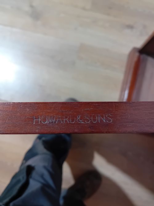 HOWARD SONS MAHOGANY POT CUPBOARD - ADDITIONAL PHOTO 5