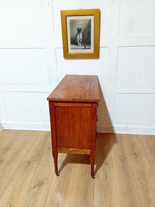 ARTS CRAFTS VICTORIAN OAK CHEST OF DRAWERS C18801900 - ADDITIONAL PHOTO 14