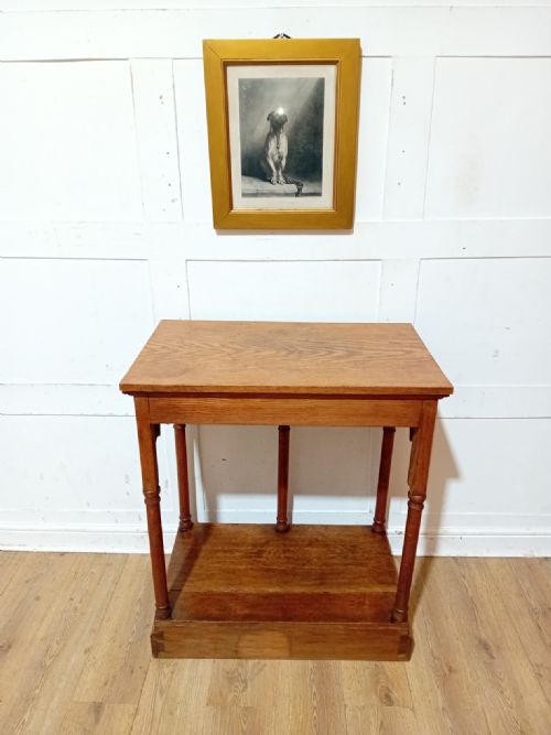 ANTIQUE VICTORIAN OAK CHURCH ALTAR C18901910 - ADDITIONAL PHOTO 16
