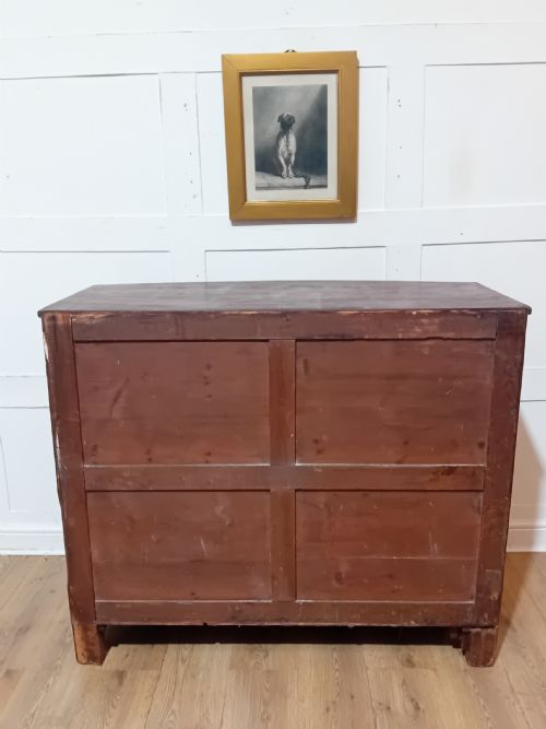 ANTIQUE GEORGE III MAHOGANY BOWFRONT CHEST OF DRAWERS C1785095 - ADDITIONAL PHOTO 18