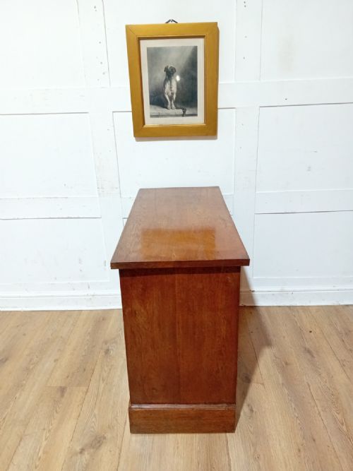 ANTIQUE OAK ARTS CRAFTS CHEST OF DRAWER C18801900 - ADDITIONAL PHOTO 12