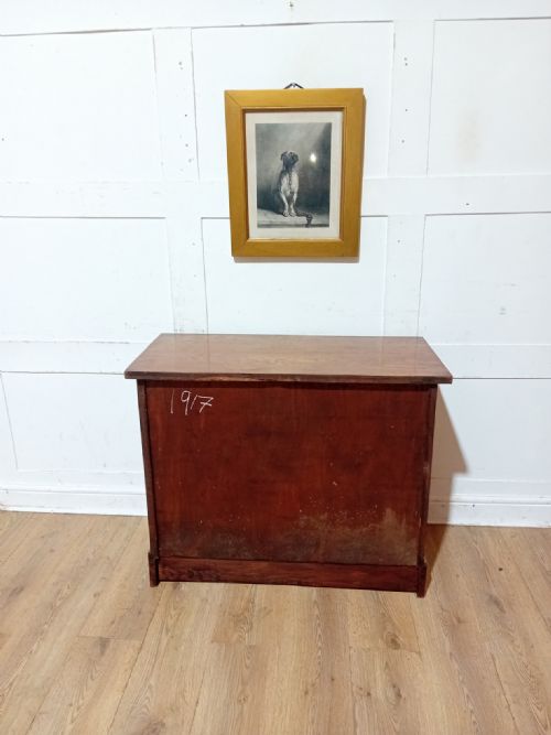 ANTIQUE OAK ARTS CRAFTS CHEST OF DRAWER C18801900 - ADDITIONAL PHOTO 13