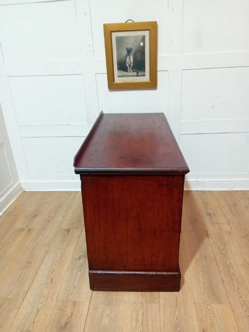 ANTIQUE VICTORIAN MAHOGANY CHEST OF DRAWERS C18801900 - ADDITIONAL PHOTO 12