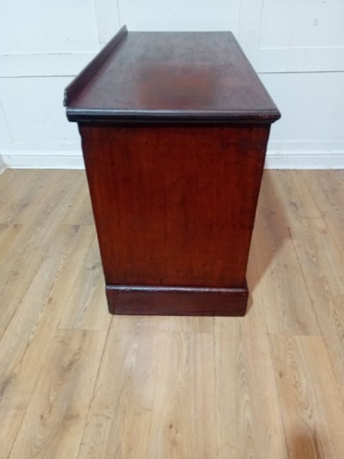 ANTIQUE VICTORIAN MAHOGANY CHEST OF DRAWERS C18801900 - ADDITIONAL PHOTO 13