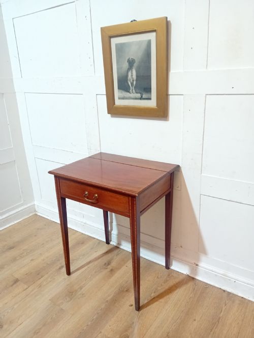 ANTIQUE EDWARDIAN SUPERIOR QUALITY LADIES WRITING DESK C190015 - ADDITIONAL PHOTO 1