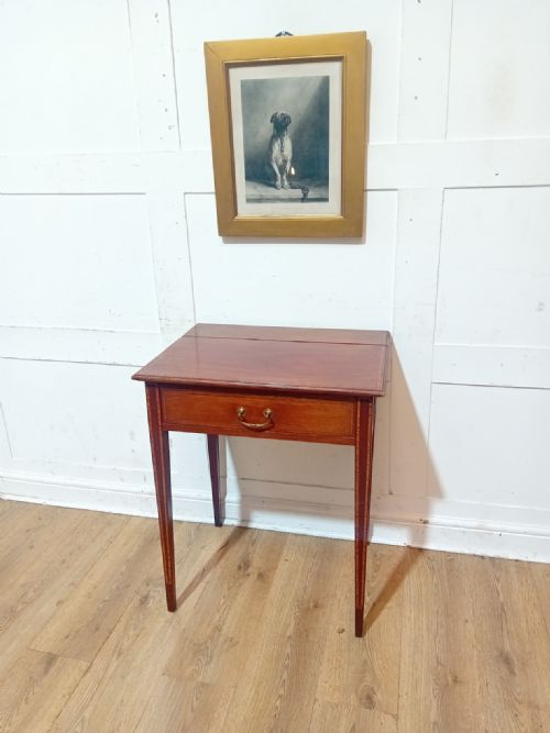 ANTIQUE EDWARDIAN SUPERIOR QUALITY LADIES WRITING DESK C190015 - ADDITIONAL PHOTO 3