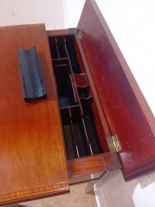 ANTIQUE EDWARDIAN SUPERIOR QUALITY LADIES WRITING DESK C190015 - ADDITIONAL PHOTO 7