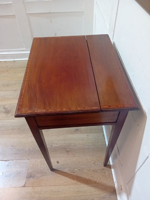 ANTIQUE EDWARDIAN SUPERIOR QUALITY LADIES WRITING DESK C190015 - ADDITIONAL PHOTO 9