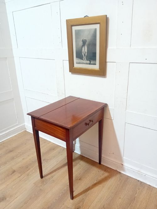 ANTIQUE EDWARDIAN SUPERIOR QUALITY LADIES WRITING DESK C190015 - ADDITIONAL PHOTO 13