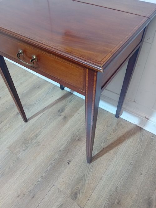 ANTIQUE EDWARDIAN SUPERIOR QUALITY LADIES WRITING DESK C190015 - ADDITIONAL PHOTO 15