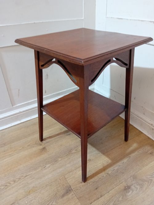 ARTS CRAFTS LIBERTY OF LONDON WALNUT SIDE TABLE C18851900 - ADDITIONAL PHOTO 10