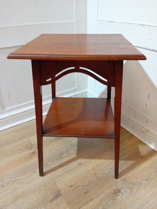 ARTS CRAFTS LIBERTY OF LONDON WALNUT SIDE TABLE C18851900 - ADDITIONAL PHOTO 11