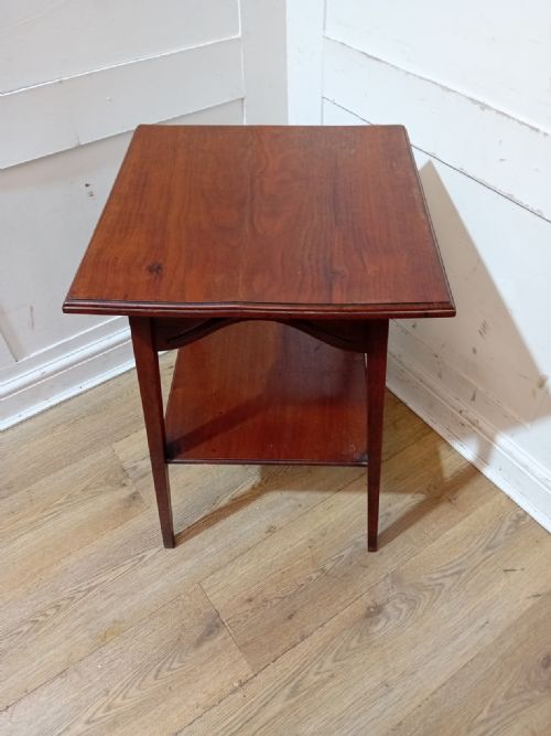 ARTS CRAFTS LIBERTY OF LONDON WALNUT SIDE TABLE C18851900 - ADDITIONAL PHOTO 12