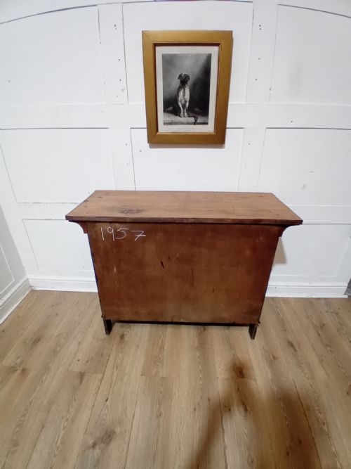 ANTIQUE ARTS CRAFTS OAK CHEST OF THREE DRAWERS C18801900 - ADDITIONAL PHOTO 8