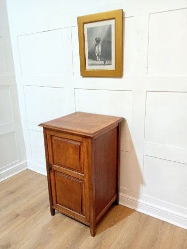 Antique Arts & Crafts Oak Hall Cupboard C1895-1910