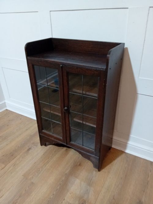 Arts & Crafts Dwarf Oak Cabinet C1900-15