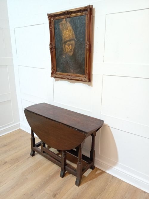 Antique 17th Century Oak Gateleg Table C1680