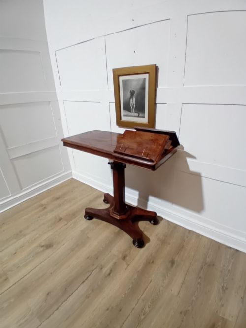 Antique Victorian Reading Table C1860-80