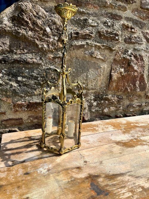 ELECTRIFIED FRENCH STYLE LANTERN - ADDITIONAL PHOTO 2