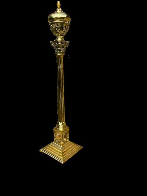 BRASS STANDARD LAMP - ADDITIONAL PHOTO 2
