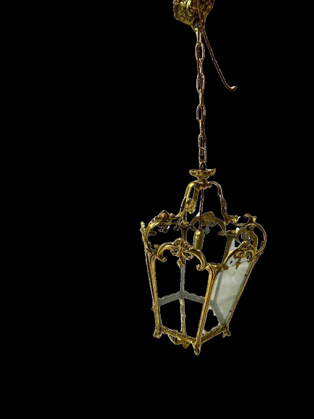 Glass & Brass Lantern View II
