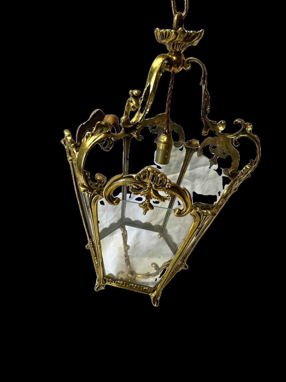 Glass & Brass Lantern View III