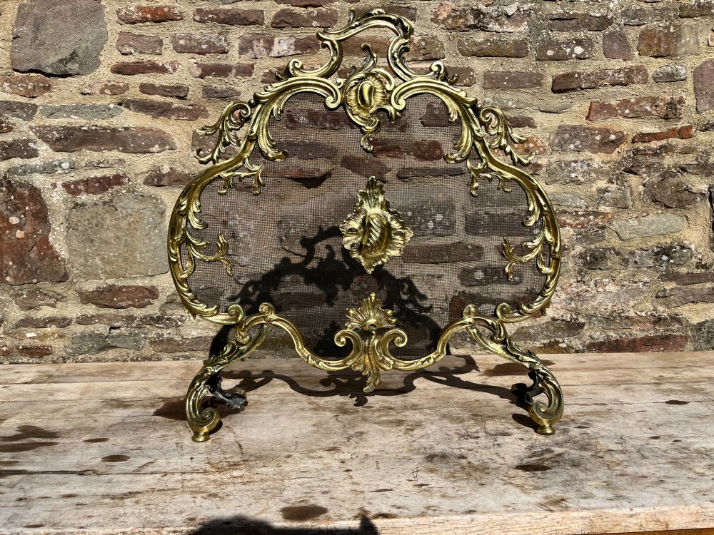 French Fire Screen View III