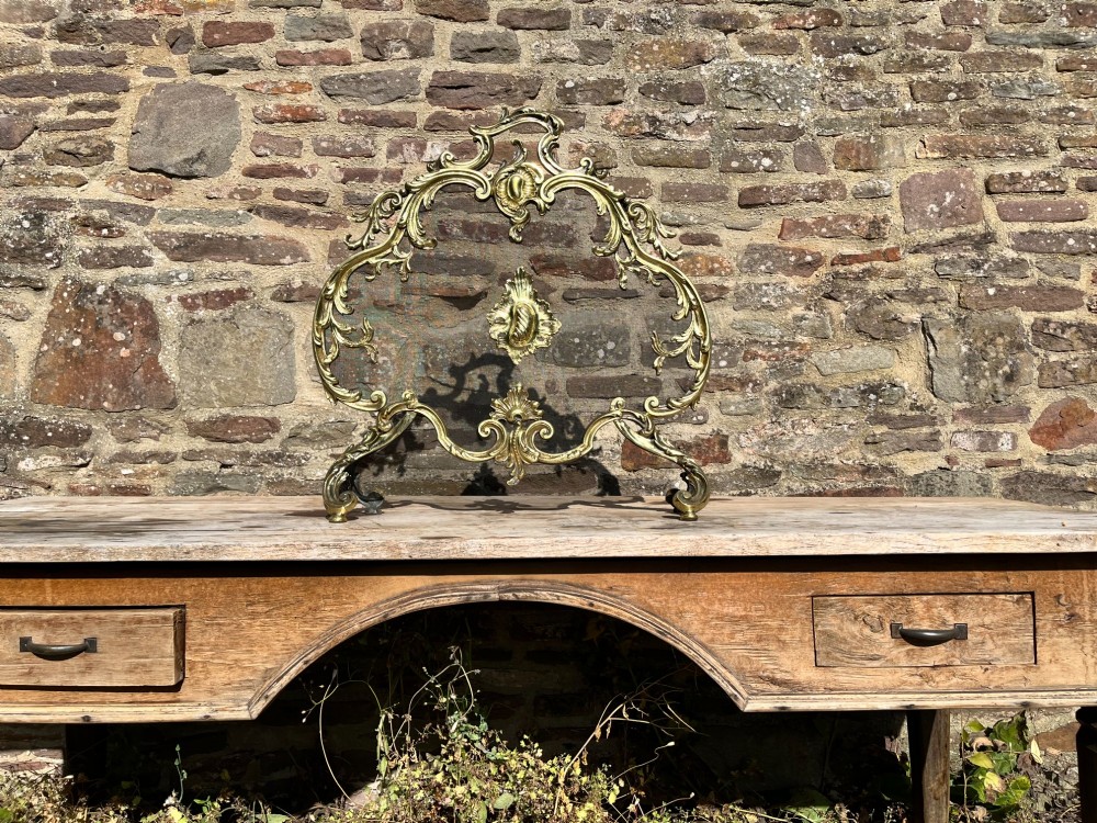 French Fire Screen View IV