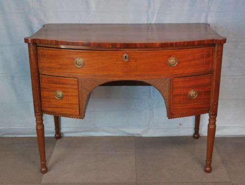Regency mahogany dressing table
