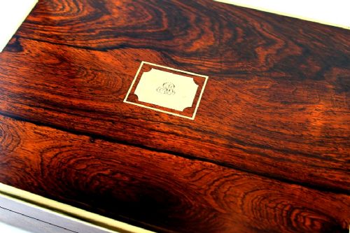 fig 3. Rosewood Victorian Vanity Box