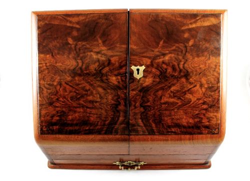 fig 1. Mahogany Stationary Cabinet