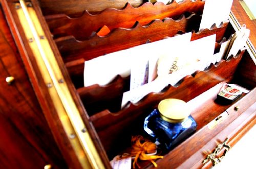 Mahogany Stationary Cabinet
