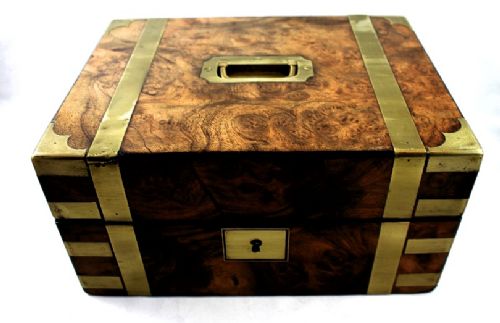 fig 1. Burr walnut Table Box
