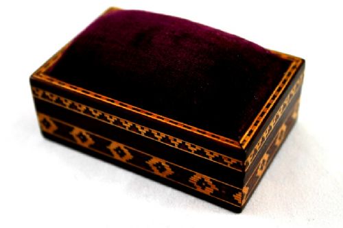 Tunbridge Ware Needle Box