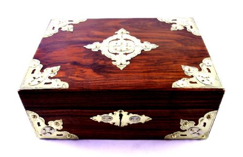 fig 1. Figured Walnut Writing Slope