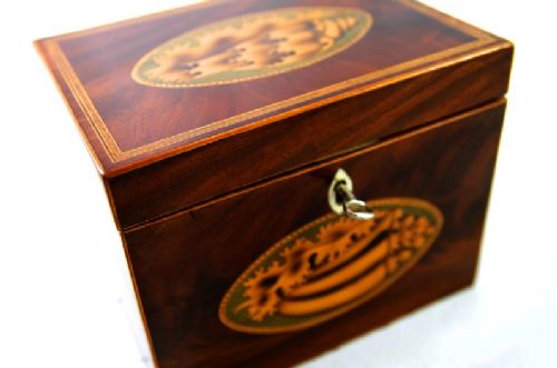 fig 1. Georgian Tea Caddy