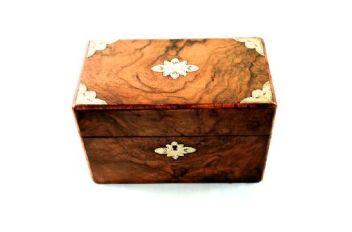 Walnut Tea Caddy